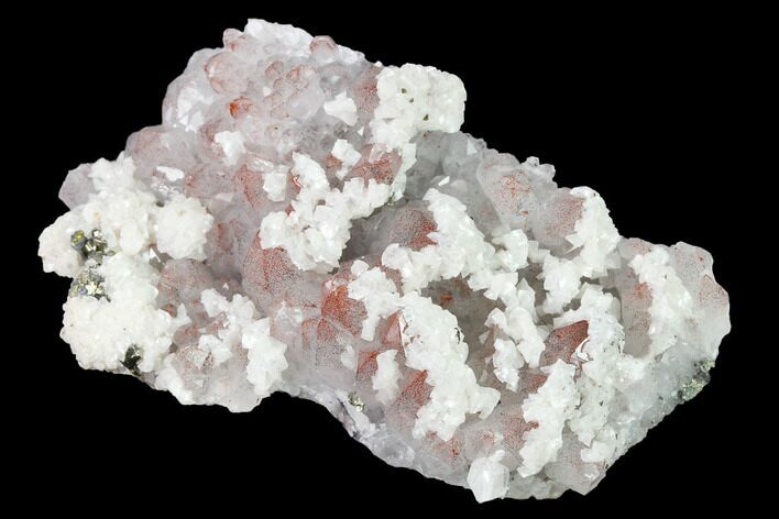 Hematite Quartz, Dolomite and Pyrite Association - China #170250